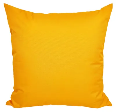 Produktbild von JACK 60x60cm Outdoor Lounge Kissen Dekokissen inkl. XXL-Füllung Wasserabweisend Sitzkissen Garten Stuhl Lotus Effekt, Farbe:Gelb