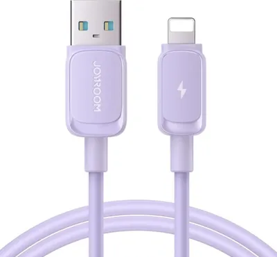Obrázek produktu pro JOYROOM S-AL012A14, 1,2 m, Lightning, USB A, Samec, Samec, Purpurová