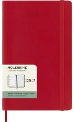 Immagine prodotto di MOLESKINE 8056999279837 MOLESKINE Buchkalender 2026/2027 scharlachrot, 1 St.