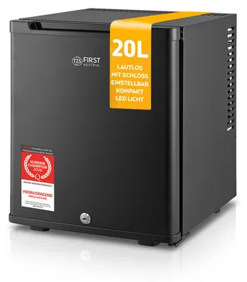Produktbild von TZS First Austria - Minibar 20 L - Flüsterleise 22 dB(A) ohne Kompressor