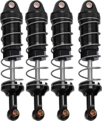 Productafbeelding van RC-auto, schokdemper, legering, hydraulische demper voor MN128 MN86 G500, 1/12, titaniumkleur