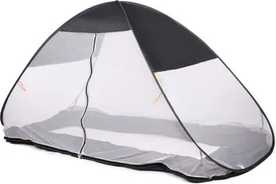 Obrázok produktu pre DERYAN Moskytiéra Pop-up stan pre postele 200 × 90 × 110 cm sivá