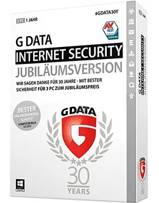 Produktbild von GData Internet Security 2024 | 3 Geräte | 1 Jahr | Sofortdownload