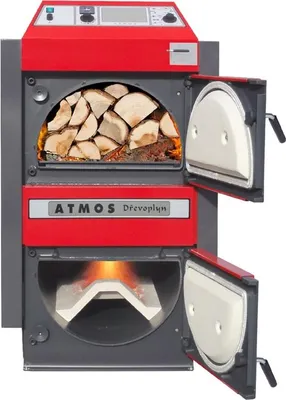 Obrázok produktu pre Splyňovací kotol na drevo Atmos Woodgas DC22S, vpravo