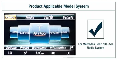 Produktbild von CarPlay und Android Auto Kit, Kompatibilität mit Mercedes NTG5.0 und NTG5.1, Verbesserte Konnektivität, Benz 5.0