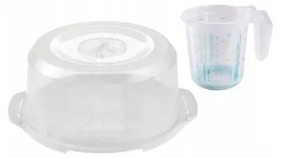 Produktbild von Keeeper Kuchenbehälter-Set mit Messbecher Tortentransport