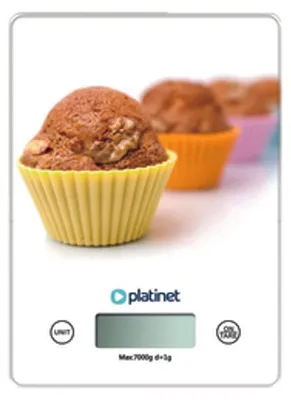Obrázok produktu pre PBSKM Muffin kuchynská váha s platformou