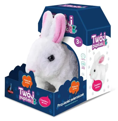 Zdjęcie produktu dla Królik interaktywny biały