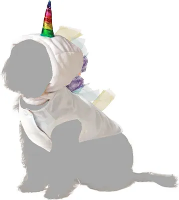 Image de Costume de chien taille S licorne