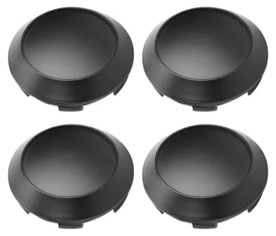 Obrázek produktu pro 4 ks krytů nábojů kol, vnější průměr 102 mm, vnitřní průměr 94 mm, nerezové, černé, kryty ráfků, univerzální pro automobily