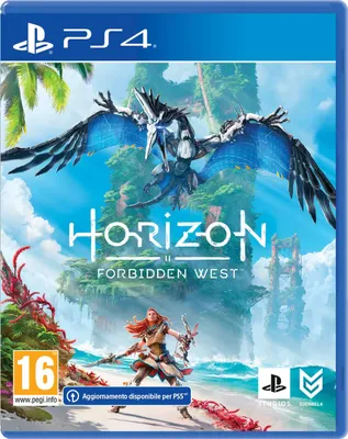 Zdjęcie produktu dla Sony Horizon: Forbidden West, Standard Edition, PlayStation 4, oczekujące na klasyfikację, Nośnik fizyczny, Wirtualna rzeczywistość (VR) słuchawki są wymagane