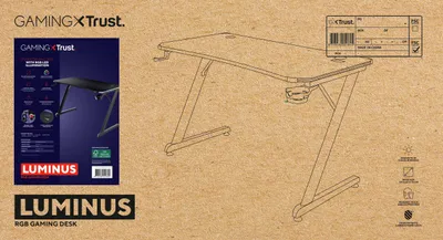 Produktbild von Trust GXT 709 LUMINUS Schwarz