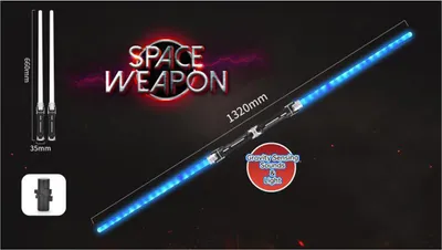 Produktbild von Laserscherwt Galactica neonblau