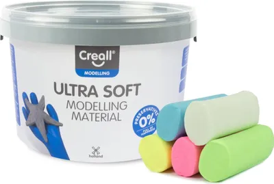 Immagine prodotto di Creall - pasta per modellare, vaso da 1,10 kg di colori assortiti