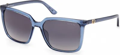 Produktbild von Guess GU00258 Shiny blue 56/16/140 Damen Sonnenbrillen