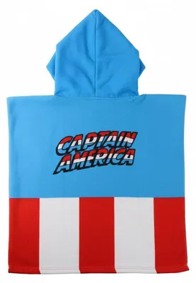 Zdjęcie produktu dla Ręcznik frotte z kapturem The Avengers Niebieski 55 x 77 cm