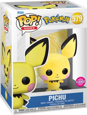 Produktbild von Pokémon - Pichu 579 Flocked - Funko Pop!