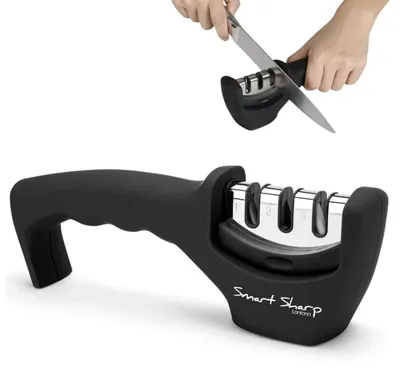 Produktbild von 3-stufiges Handmesserschärfgerät für Küchenmesser