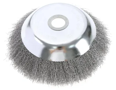 Produktbild von Omgoods - Unkrautbürste, 8 Inch - Maschine für Unkrautbürsten - Stahlbürste - Gartengerät - Zubehör für Rasenmäher - Langlebiges Material - Unkrautentferner
