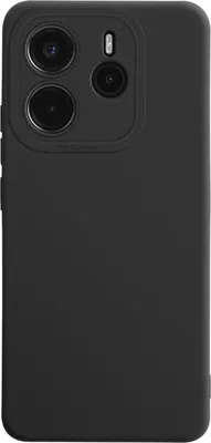 Obrázok produktu pre Avizar, puzdro pre Xiaomi Redmi Note 14 5G, silikónové, mäkké, matné, čierne