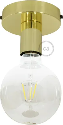 Image de Fermaluce Metal, le point lumineux en métal pour mur ou plafond