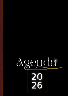 Zdjęcie produktu dla Planer na rok 2026, format A4, układ dzienny
