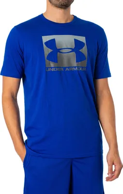 Produktbild von Under Armour Boxed Sportstyle, T-Shirt, Erwachsener, Männlich, Blau, Einfarbig, S