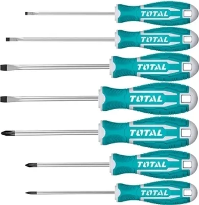 Produktbild von Schraubendreher Total THT2506072 Schraubendreher, Satz mit 7 Stück