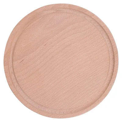 Produktbild von Schneidbrett Buche rund ø 24 cm
