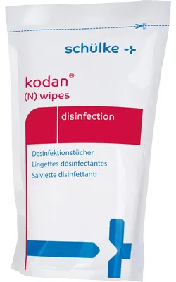 Produktbild von kodan N wipes Refill gebrauchsfertige Tücher zur Desinfektion und Reinigung von Flächen aller Art, 90 St. Tücher