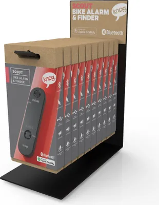 Zdjęcie produktu dla Knog Scout Bike Alarm und Finder SLATWALL-THEKENDISPLAY, (VE/10)