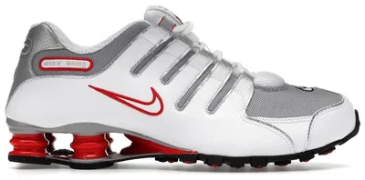 Produktbild von Nike Shox NZ White Red Metallic Silver - EU 44.5
