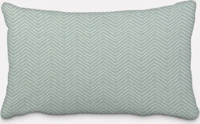 Produktbild von SCHÖNER LEBEN. Kissenhülle Pica ZickZack mint verschiedene Größen Größe 30x50cm (HxB) 30x50cm (HxB) Größe