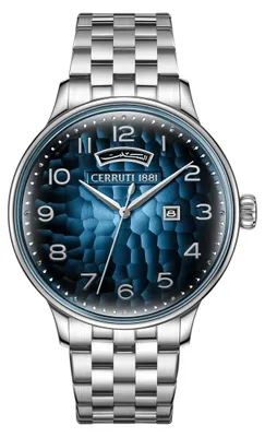 Produktbild von Cerruti 1881 Armbanduhr Date Dervio Blue