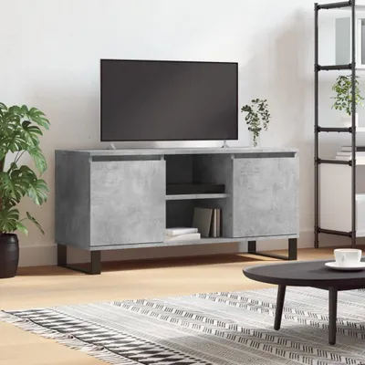 Produktbild von The Living Store TV-Schrank Betongrau 104x35x50 cm Holzwerkstoff