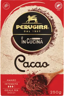 Produktbild von PERUGINA Kakao Bitter 250 Gramm Für Kuchen Und Torten -  Italy