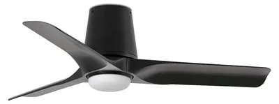 Image de Ventilateur de plafond à basse consommation avec télécommande Hey Tub 90 cm Noir