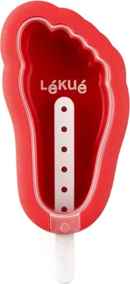 Produktbild von Lékué Eisform ''Fuß'' rot