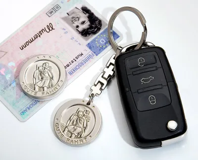 Produktbild von Gilde Metall Schlüsselanhänger Gute Fahrt St.Christopher 50728