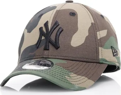 Produktbild von New Era Cap 9FORTY Woodland Camo NY Yankees Black Logo, Cap:OSFA