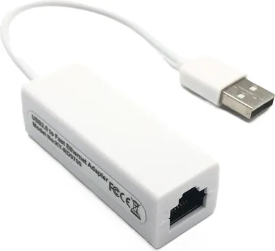 Produktbild von Sieťový adaptér USB na RJ45 Ethernet LAN 10/100Mbps kompatibilný pre notebook prenosný počítač