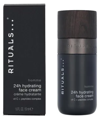 Image de Crème hydratante pour le visage Rituals Homme 24H, 50 ml