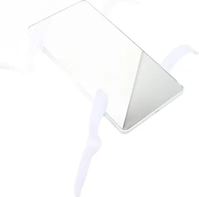 Productafbeelding van Automatische zonneklep, make-upspiegel, helder beeld, verbeterde veiligheid, achteruitzicht, zonbescherming, cosmetica voor auto's, wit