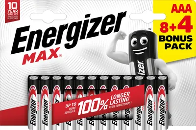 Immagine prodotto di Energizer LR03/12 Max AAA 8+4 zdarma