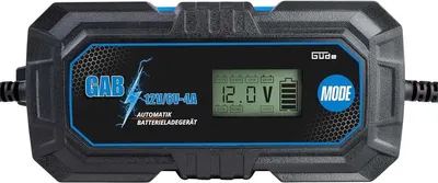 Produktbild von Güde Automatik Batterieladegerät GAB 12V/6V-4A Inverter KFZ-Ladegerät / LiFePo4