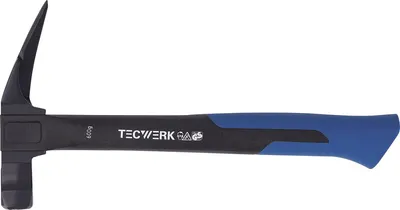 Image de Marteau à latte tête-G.600g m.Aimant strié noir laqué.TECWERK