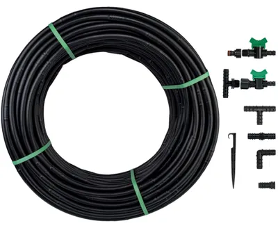 BRADAS Tropfschlauch-Set WATER FLOW DRIP 50m mit Zubehör – Ansicht 2
