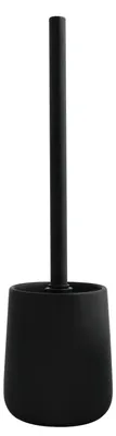 Obrázek produktu pro Toaletní kartáč WC kartáč - Keramický držák - 10,4 x 38,8 cm - Matná černá