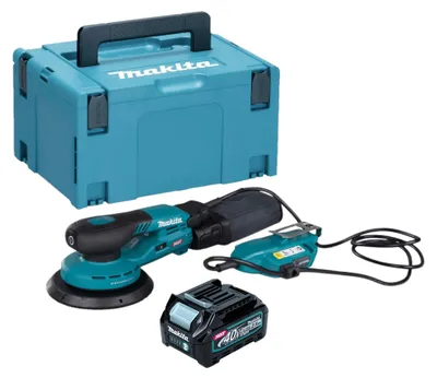 Productafbeelding van Makita BO 002 CGD101 Accuschuurmachine 40 V max. 150 mm 5,0 mm slag Borstelloos + 1x accu 2,5 Ah + Makpac - zonder lader