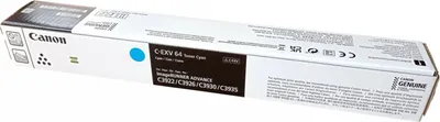Produktbild von Canon C-EXV 64, 60000 Seiten, Cyan, 1 Stück(e)